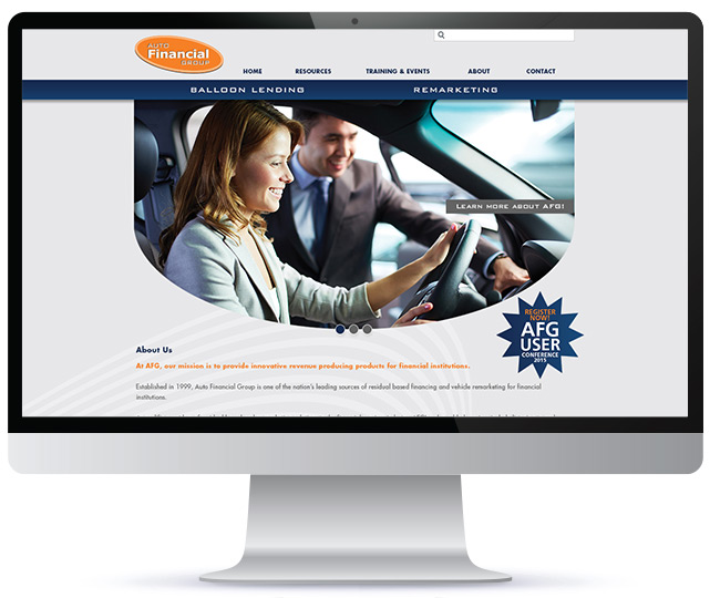 auto-financial-group-website